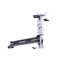 Small indoor foldable Manual Mechanical Treadmill mini walking machine quiet simple thin body Incline Treadmill