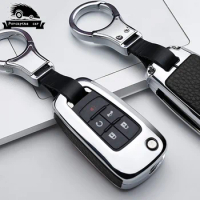 High Quality Zinc alloy leather Car Key Case Cover For Buick Chevrolet Cruze Opel Vauxhall Mokka Encore FlipAuto KeyShell