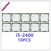 10pcs core i5 2400 Processor Quad-Core 3.1GHz LGA 1155 TDP 95W 6MB Cache Desktop CPU