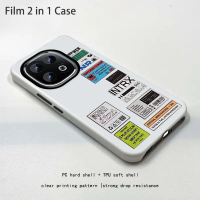 เคสโทรศัพท์ Blue Label สำหรับ iQOO 15/13/12 Pro/11 Pro/iQOO Z10/Z9 Turbo Pro/ซีรีส์ neo10 ฟิล์มด้านแ