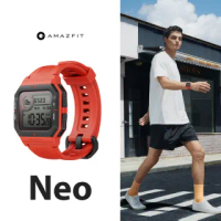 【Amazfit 華米】Neo 智能戶外運動手錶 - 珊瑚橙(台灣原廠公司貨)
