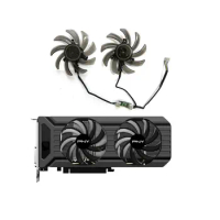 2 fans brand new for PNY GeForce GTX1060 1070ti OC graphics card replacement fan TH9210S2M-PAA01 GA91S2U