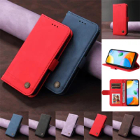 Xiomi Redmi 12 5G Case Skin Feel Funda For Xiaomi Redmi 12 redmi 12 redmi12 5G 4G Cover Cases Magnetic Flip Leather Shell Etui