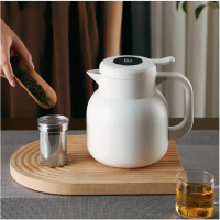 Termos Vacum Premium Bahan Stainless Steel 316 Dengan Termometer Digital Thermos Teko Air Panas (GGU