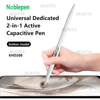 2024 New 2-in-1 stylus writing drawing pen for apple android tablet phone palm rejection ipad accessories touch screen pencil