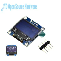 1pcs Blue/White/ Yellow Blue color 128X64 OLED LCD LED Display Module For Raspberry Pi 0.96 I2C IIC Serial