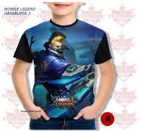 kaos anak baju anak kaos mobile legend hayabusa 3