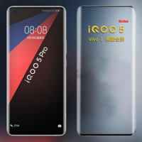 Full Cover Curved Tempered Glass For Vivo IQOO 5 Screen Protector protective film For Vivo IQOO 5 Pro glass