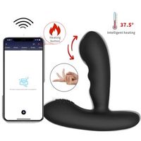 APP Control Anal Vibrator Prostate Massager Tickling Butt Plug Vibrators Sex Toy For Men Gay 18+ Prostate Stimulator Masturbator