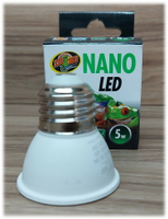 ZOO MED Nano【5W 】LED 燈泡(ES-5N) 繁殖 雨林缸 樹蛙 守宮 變色龍
