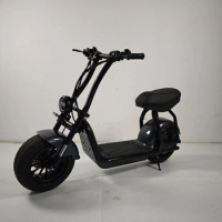China Factory Wholesale 1000W Cool E Scooters Mini Electric Moped Skateboard Bike With Seat For Teenager