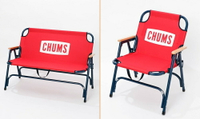 【滿2件再95折】【毒】CHUMS Back with Chair折疊椅 紅/深藍 單人/雙人
