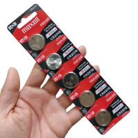 [ Biji/1Lembar ] Battery Lithium Cell Maxell CR2016 Original Batrai Serba Guna Batre Baterai Bisa Sa
