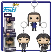 Funko POP Wednesday Addams Family Figurines Models Anime Merchandise Collection Desktop Decorations 