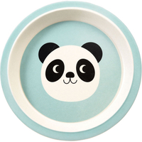 《Rex LONDON》竹纖維餐盤(熊貓21cm) | 餐具 器皿 盤子