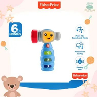 Fisher-Price Laugh & Learn Tap 'N Learn Hammer Mainan Palu Edukasi Bayi 6+ Bulan Bunyi & Musik