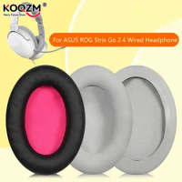 1pair Soft Ear pads Replacement for Asus ROG Strix Go 2.4 Wired Headphone Sleeves Memory Sponge Earpads Headset Accessories
