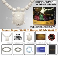 PROMO! KALUNG JISAMUNSE WHITE JADE KALUNG DAN GELANG TERAPI KESEHATAN