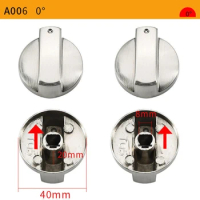 4Pcs Stove Cooker Knob Burners Control Knob Heavy Duty Metal Cooktop Control Knob for Cookware, Gas Stove, Ovens