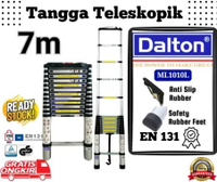 DALTON Tangga aluminium single teleskopik 7 meter Tangga Teleskopik 7 meter