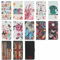 Printing Pattern Wallet PU Leather Phone Case For Xiaomi 11T Poco M4 For Redmi Note 11 Pro 10C 10A TPU in Inner Cover 50pcs/Lot