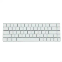 85DC Minimalistic White Mechanical Keyboard Keycaps Blank Keycaps for AK680 RK68 DK68