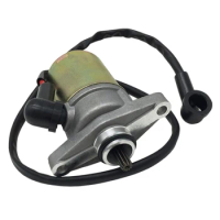 Starting Starter Motor W/ Cable For GY6 47 49 50 47CC 49CC 50CC TAOTAO SUNL ROKETA Scooter Moped