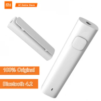 Xiaomi Bluetooth Audio Receiver Wireless Adapter Professional Amplifier Chip Bluetooth 4.2 Built-in Battery Dual-link Connection