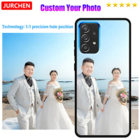 Custom Photo Case For Samsung Galaxy Note 8 9 S8 S9 S10e S20 S21 S22 FE S10 Lite Plus Ultra S6 S7 Edge 5G DIY Picture Name Cover
