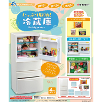 日本正版 大容量電冰箱 模型 冷藏庫 我家的冷藏庫 冰箱 小物收藏 Re-MeNT 506999