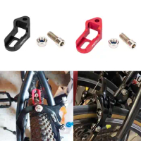 1pc Bicycle V Brake Caliper Extension Folding Bike Wheel Extend Conversion Mount For Dahon 20 Inch 415 To 406 Adapter Adjustable
