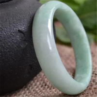 Nanyang Market Stall Goods Running Rivers and Lakes Natural a Cargo Ice Waxy Kinds Floating Flower Circle Guizhou Jade Brac