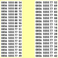 Kartu Perdana Indosat Im3 Nomor Cantik Indosat im3 0856 5555 77 59