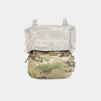 Tactical Vest Hanging Bag Jacket Stash Pocket Stormsuit Storage Bag for D3CRM LV119 MK4