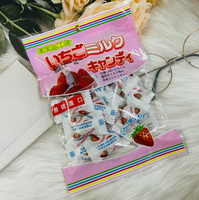 日本 果實飴工房 草莓牛奶糖 80g 添加草莓果汁｜全店$199免運