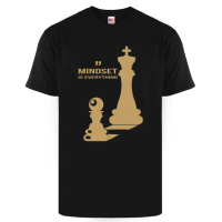 Orzora T-shirt UniSex - Mindset is everything - Basic Cotton