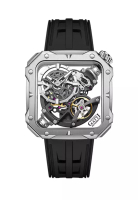 Bonest Gatti 自動中性不鏽鋼手錶，橡膠錶帶