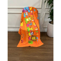 Khăn tắm cho bé cỡ vừa 60x120 hoạt hình đáng yêu, cotton 100% 【Mới 2025】