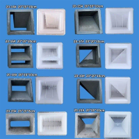 Cement Floor Tile Mold Window Mold Partition Wall Mold Jiugongge Internet Celebrity Hollow Brick Mol