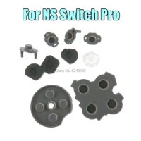 10sets For NS Pro switch controller Button Repair ABXY Cross button conductive rubber pad for Nintend Switch Pro Controller