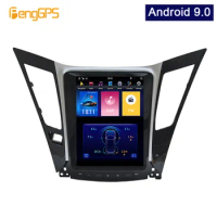 AM/FM Radio Headunit for Hyundai Sonata 2012-2014 Multimedia Audio GPS Navigation CD Player 10.4" Android 9.0 Vertical Screen