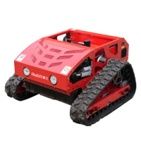Crawler Type Lawn Mower, Orchard Lawn Mower, Remote Control Gasoline Lawn Mower, Small Self-propelled