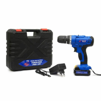 Alat Teknik H&L Bor Baterai Cordless Drill 12v HL812 + 2 Battery Viral