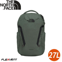 【The North Face 27L 手提後背包《深灰綠》】3VY2/多功能休閒背包/電腦背包/學生書包