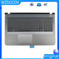 Original New For HP Pavilion 15-AK 15T-AK000 Palmrest Cover With US Keyboard Touchpad 841944-001 EAX1P00706A 15-AK030NR
