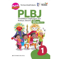 [Erlangga Official] Pendidikan Lingkungan dan Budaya Jakarta (PLBJ) Kelas 1 2 3 4 5 6 Kurikulum Merd