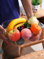 水果盤客廳家用多功能蔬菜水果籃創意個性手提水果籃網紅收納籃子