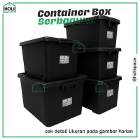 [cek gambar] Container Box Serbaguna kb 100 Kotak Penyimpanan Murah KB 80 73 70 50 Akako CB 95 60 52
