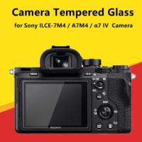 A74 A7IV Camera Glass Original 9H Camera Tempered Glass LCD Screen Protector for Sony ILCE-7M4 / A7M4 / α7 IV Camera