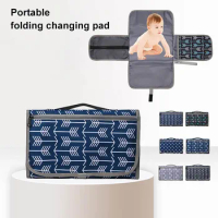 New Arrival Portable Diaper Changing Pad &amp; Mommy Bag Foldable Washable Waterproof Mattress Changing Pad Travel Pad Diaper Bag